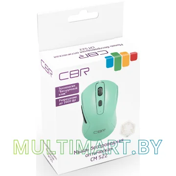Мышь CBR CM 522 (мятный) картинка 4